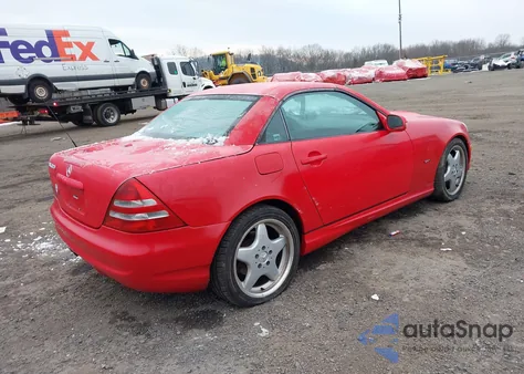 2001 Mercedes-Benz Slk 320 from USA, damaged, VIN WDBKK65F31F181790